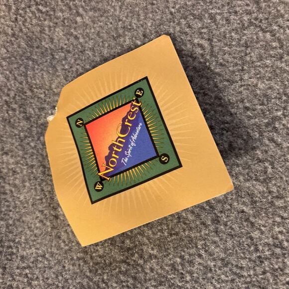 NWT North Crest Women's Gray Fleece Scarf - Picture 2 of 2